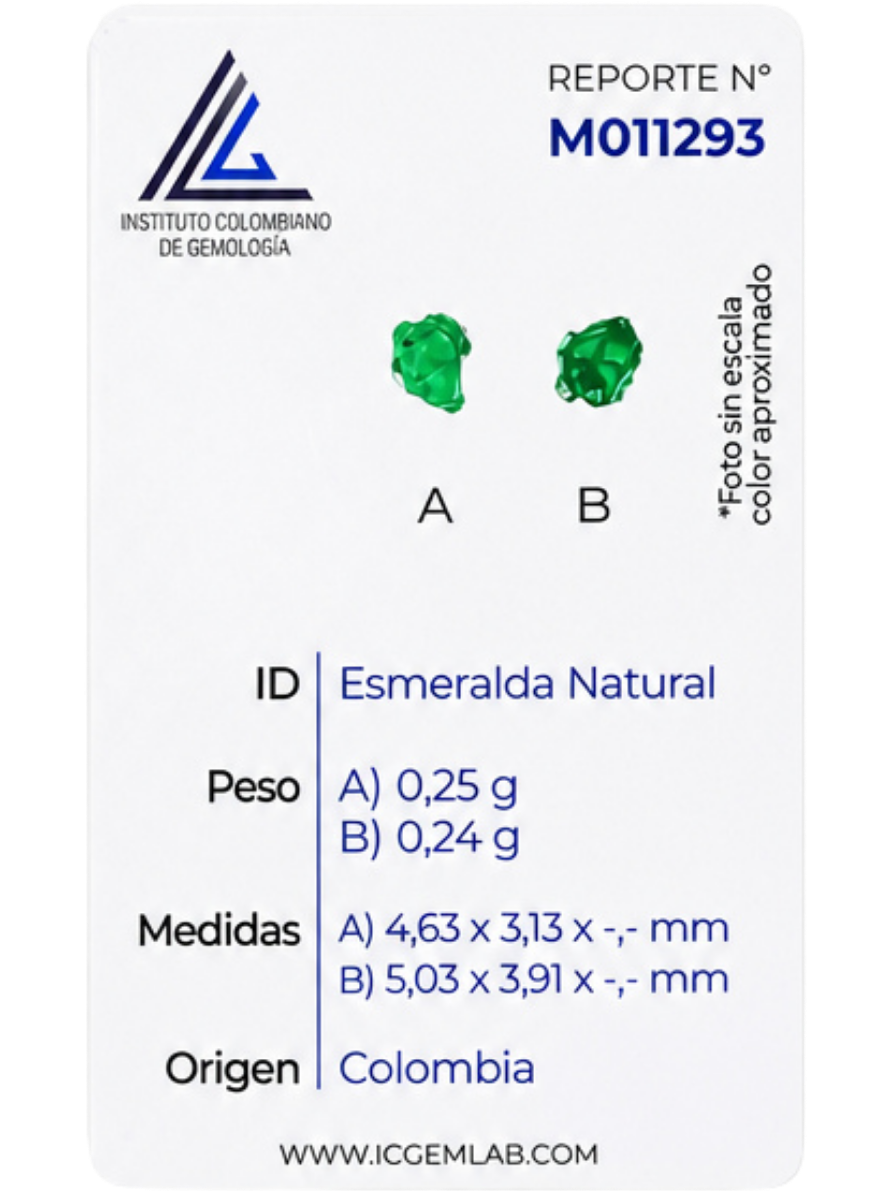 Cara frontal de la carta