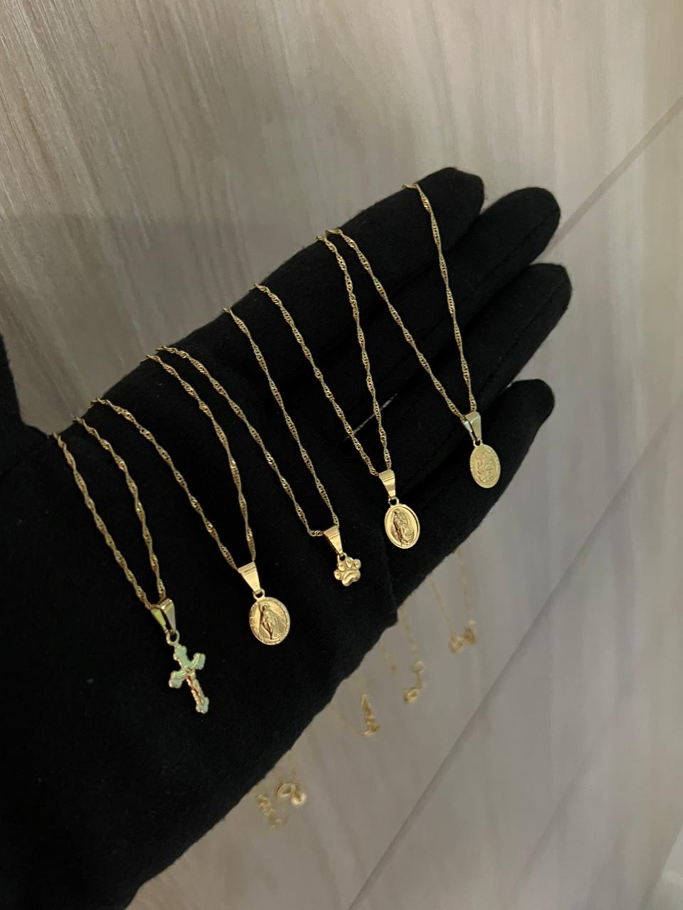 CADENA SINGAPUR + DIJE PERSONALIZADO