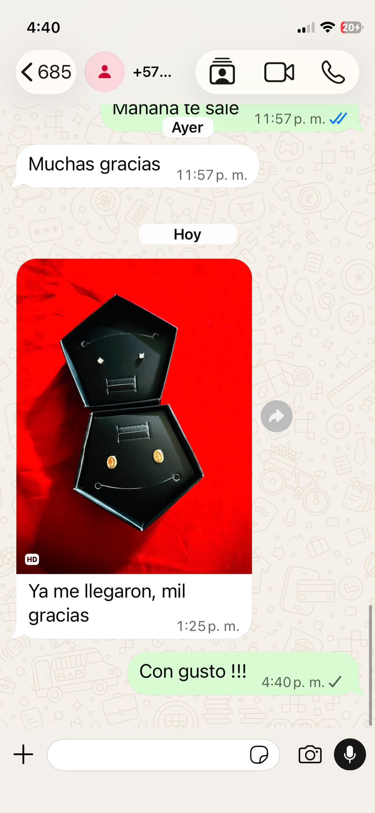 Testimonio cliente Orix Collar San Judas Tadeo 23