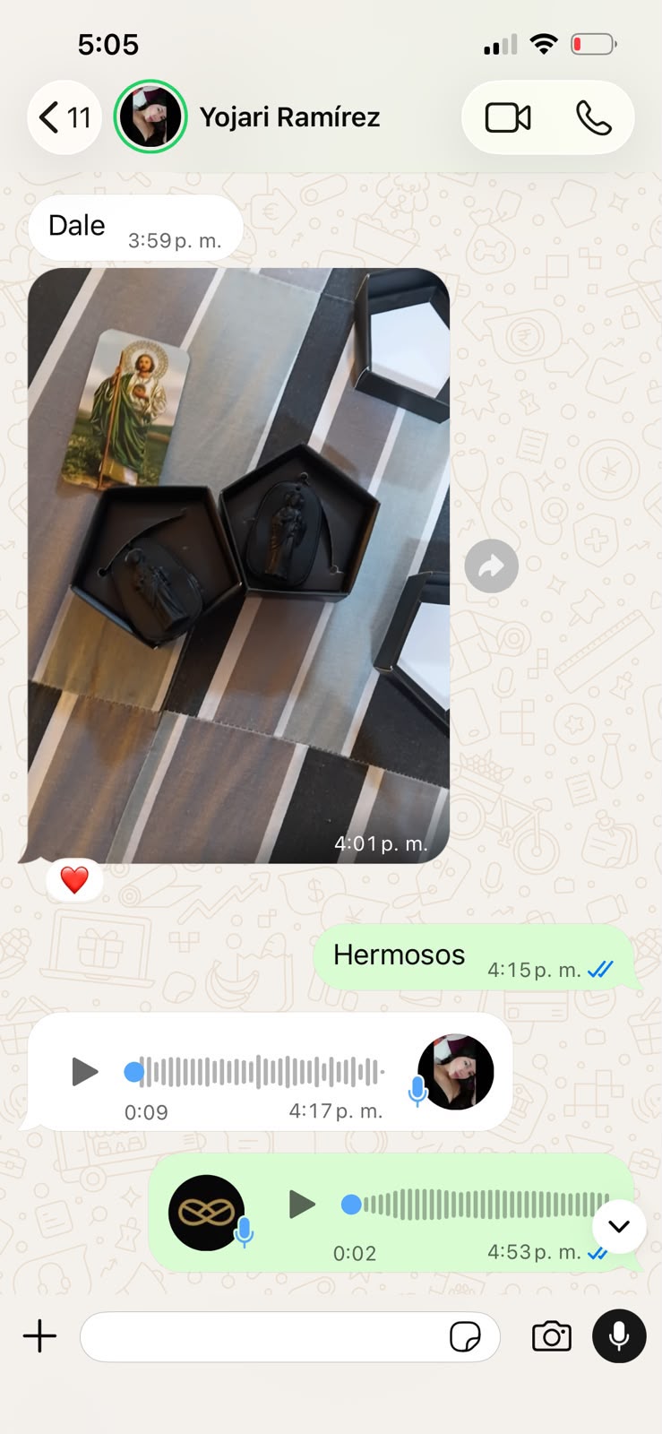 Testimonio cliente Orix Collar San Judas Tadeo 32
