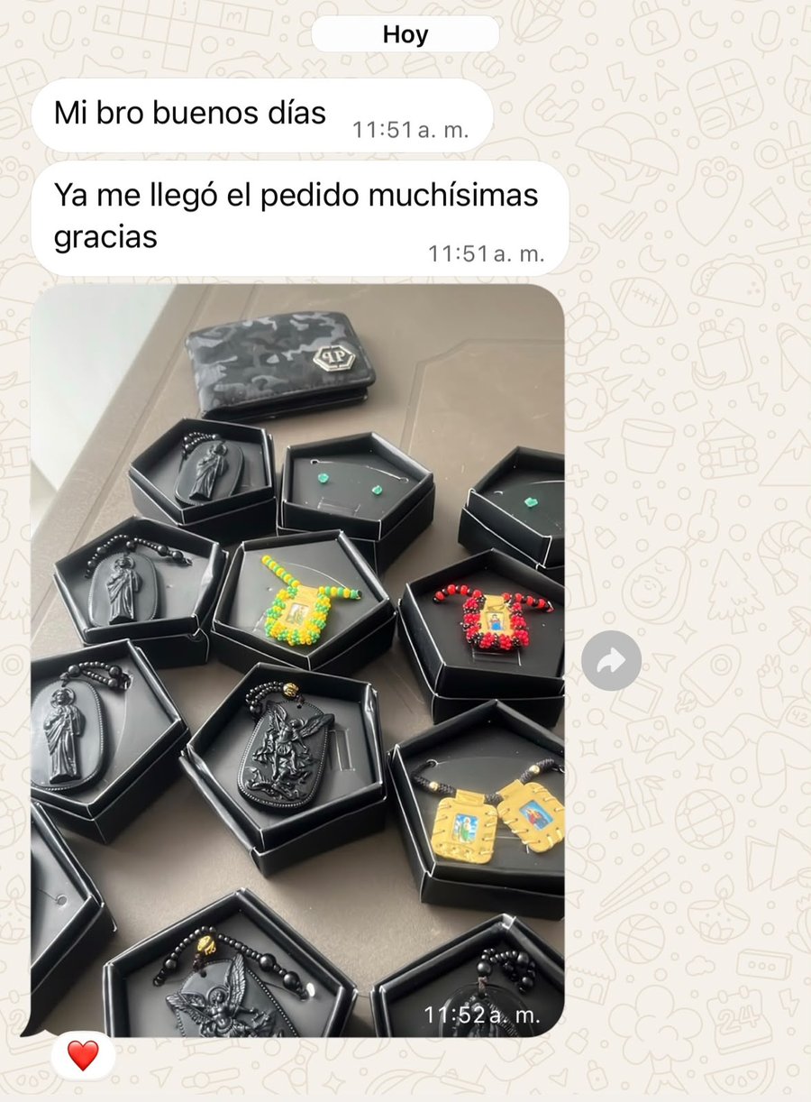 Testimonio cliente Orix Collar San Judas Tadeo 1