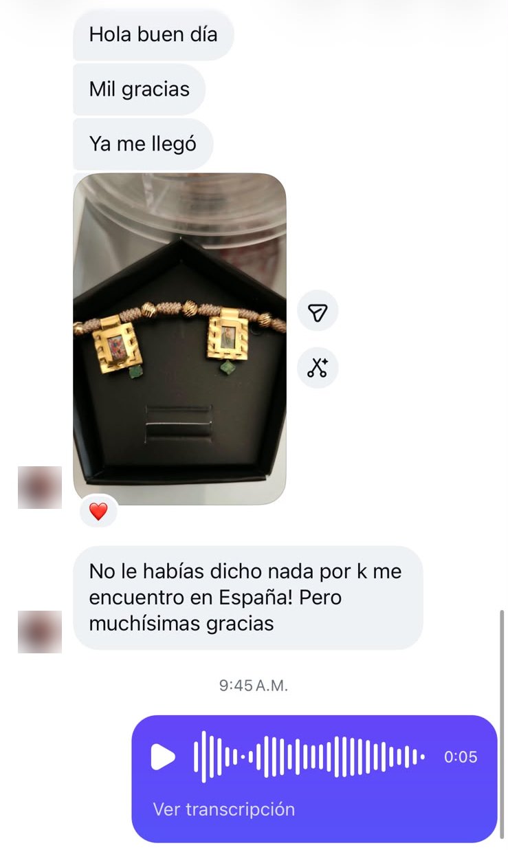 Testimonio cliente Orix Collar San Judas Tadeo 3